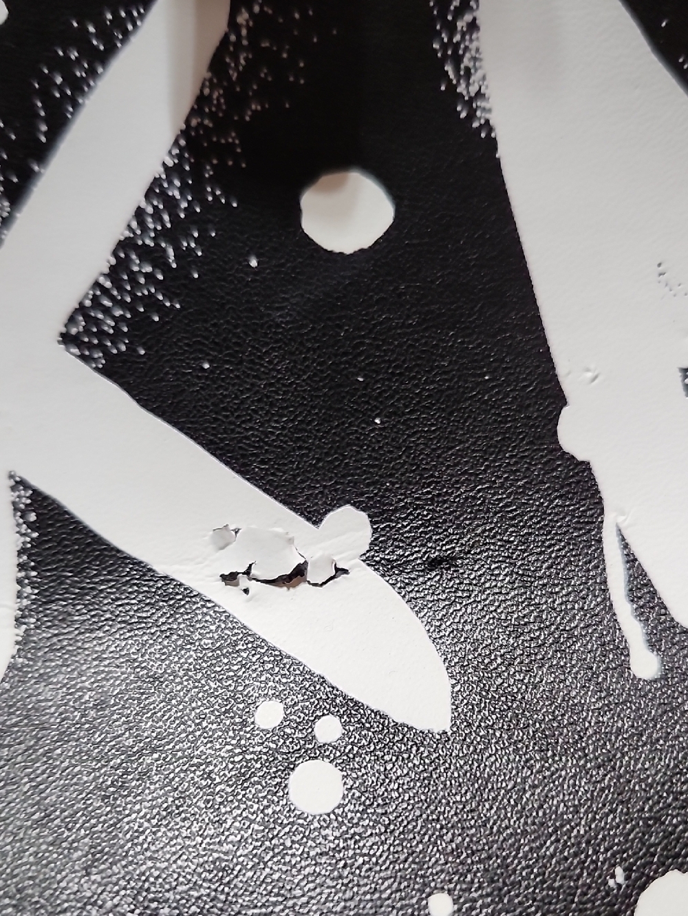 MICHAEL KORS NEW YORK CITY BLK & WHITE GRAFFITI LOGO PRINT XS MINI CROSSBODY BAG - Picture 10 of 16